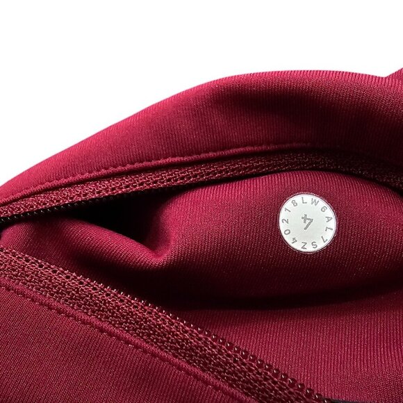 Lululemon Speed Up Crop *21", Mid Rise, Red, Luxtreme, Athletic, Running, Size 4 - Picture 5 of 9